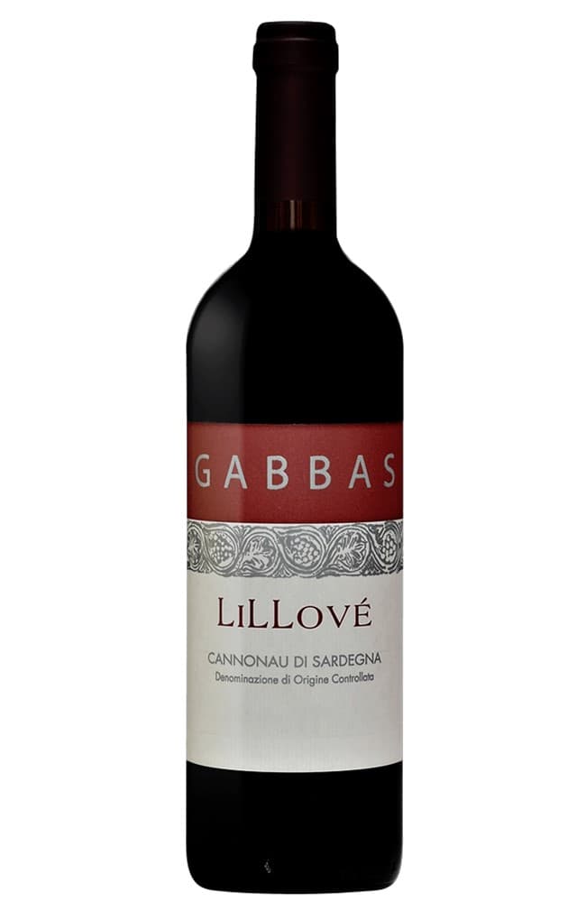 Gabbas Lillove Cannonau di Sardegna DOC 2018