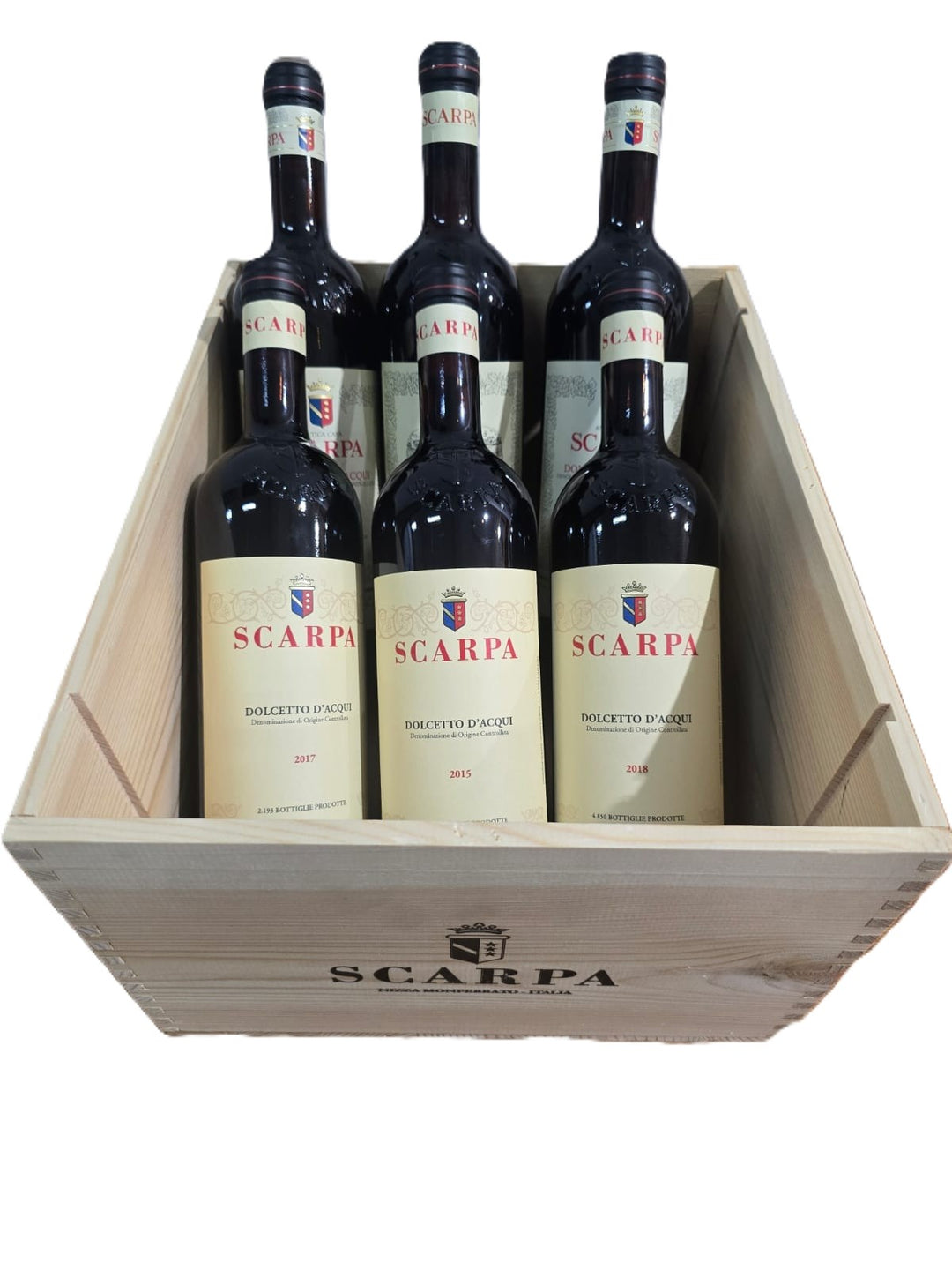 Scarpa Dolcetto et Selva box 6 vintages